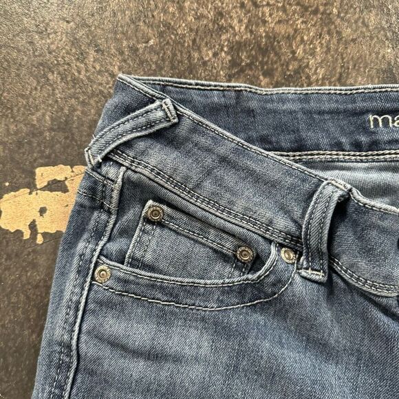 Maurice’s Women’s Jeans Size 0 Regular Cotton Blend Distressed Mid Rise Jeans - Picture 9 of 16